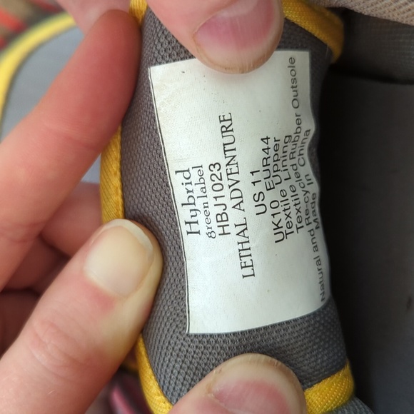 Mens Hybrid Green Label, lethal adventure sneakers - Picture 5 of 5